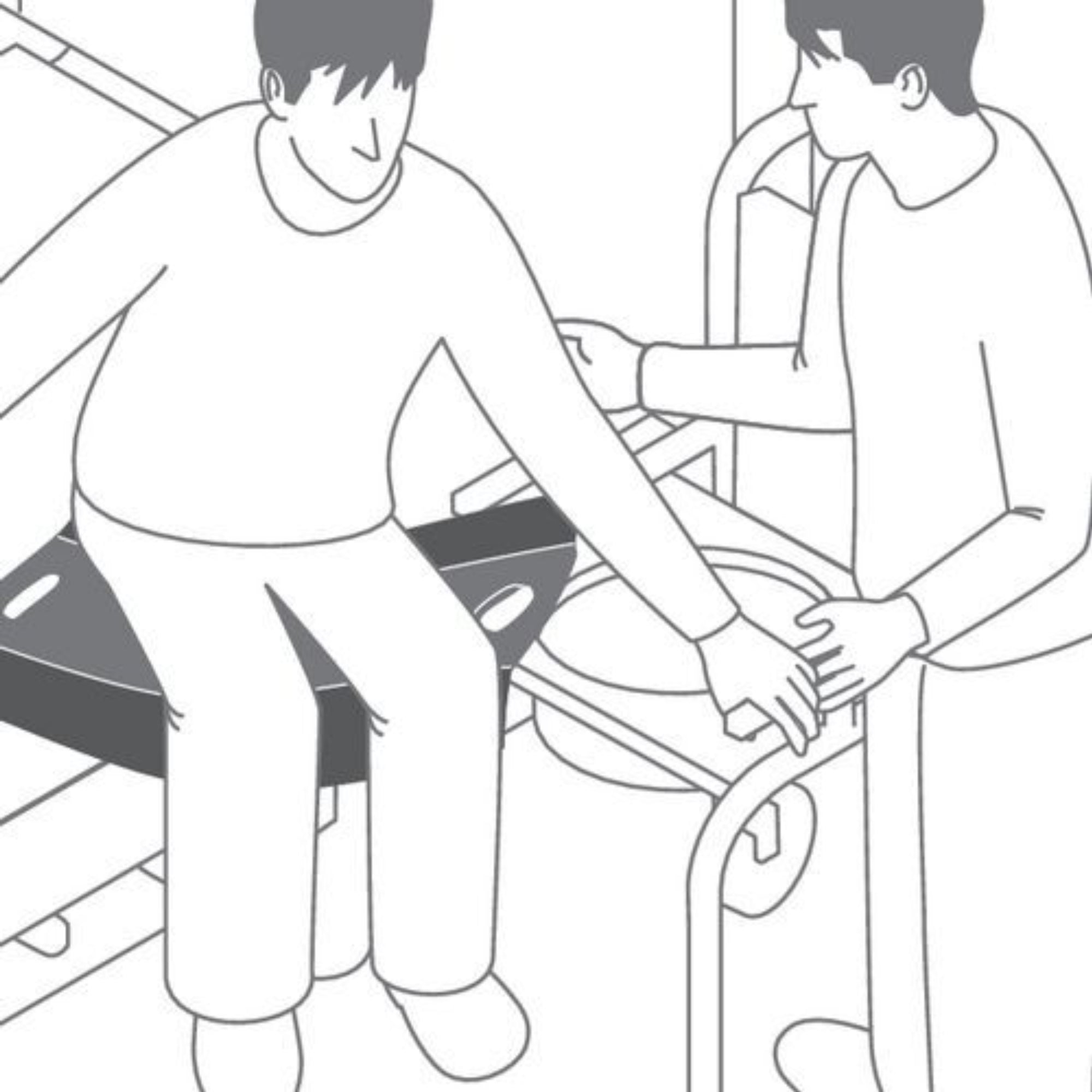 verschiedene Varianten: Alpha® flexibles Rutschbrett von Petermann